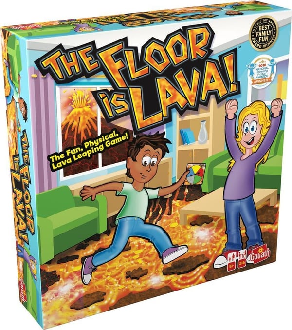 Golv är Lava - spel
