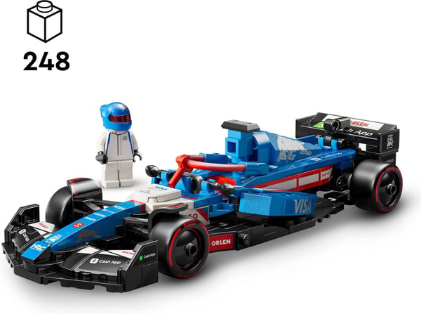 LEGO Speed Champions 77246 – Visa Cash App RB VCARB 01 F1®-racerkøretøj