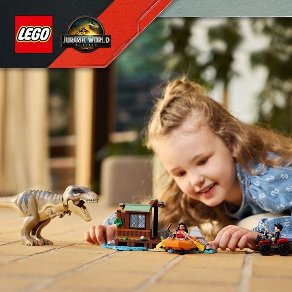 LEGO Jurassic World 76975 T. rex och flykt på floden