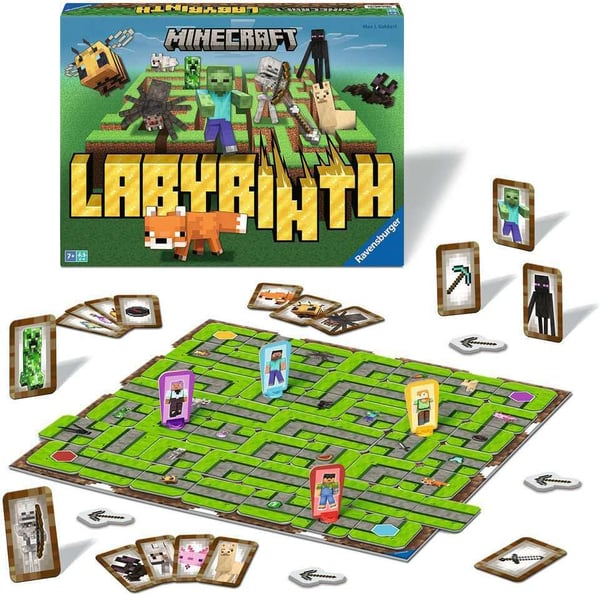 Ravensburger Minecraft Föränderliga Labyrinten brädspel
