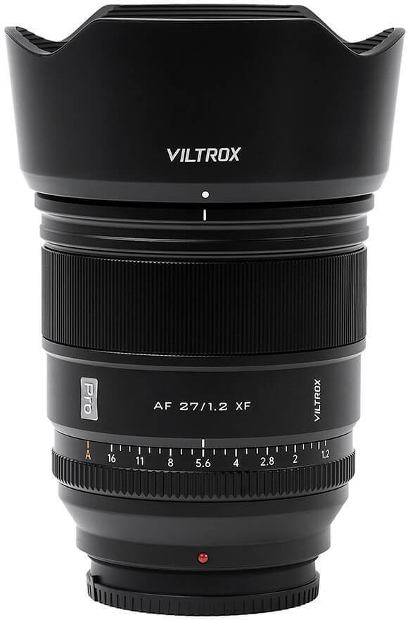Viltrox AF 27mm F1.2 XF-objektiv, Fujifilm X-fattning