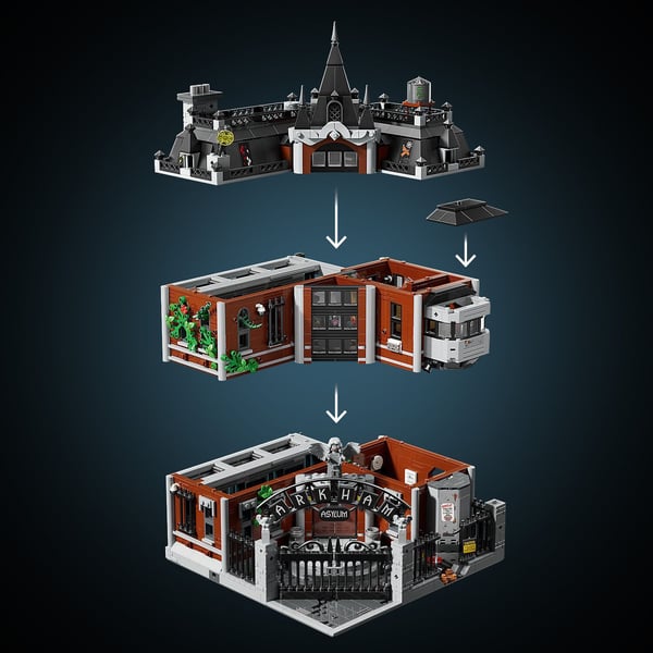 LEGO Superhjältar DC 76300 - Arkham Asylum™