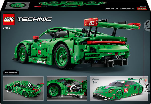 LEGO Technic 42224 Porsche 911 GT3 R REXY AO Racing-bil