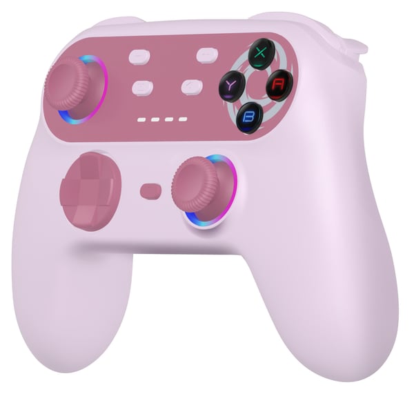 Oniverse Walli trådlös spelkontroll, godisrosa, Switch / Switch 2