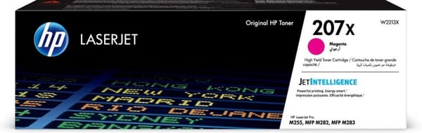 HP 207X -laserpatron, magenta