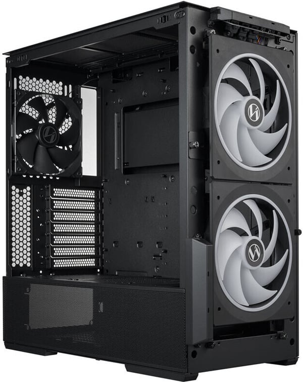 Lian Li LANCOOL 216 RGB E-ATX-chassi med fönster, svart