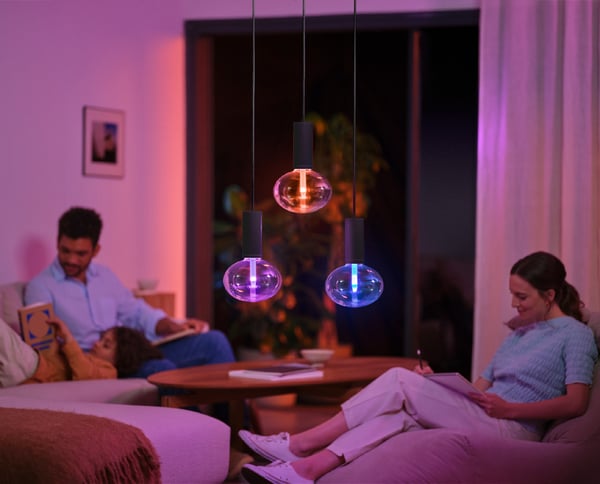Philips Hue Lightguide-smartlampa, White and color Ambiance Filament, E27
