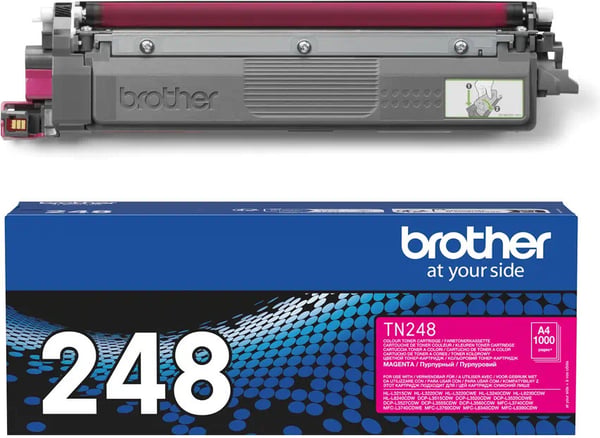 Brother TN248M -laserpatron, magenta