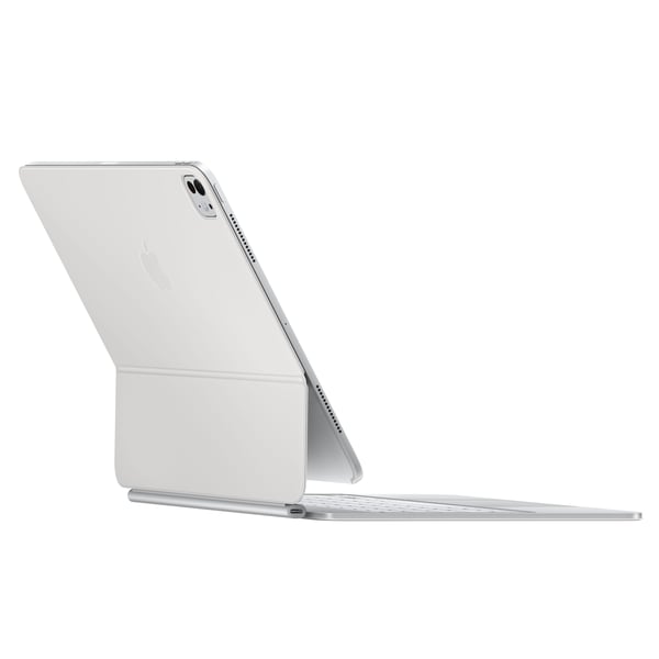 Apple Magic Keyboard 13" för iPad Pro (M4) - tangentbord och skydd, vit (MWR43)