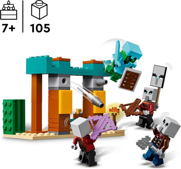 LEGO Minecraft 21267 – De dødes ørkenpatrulje