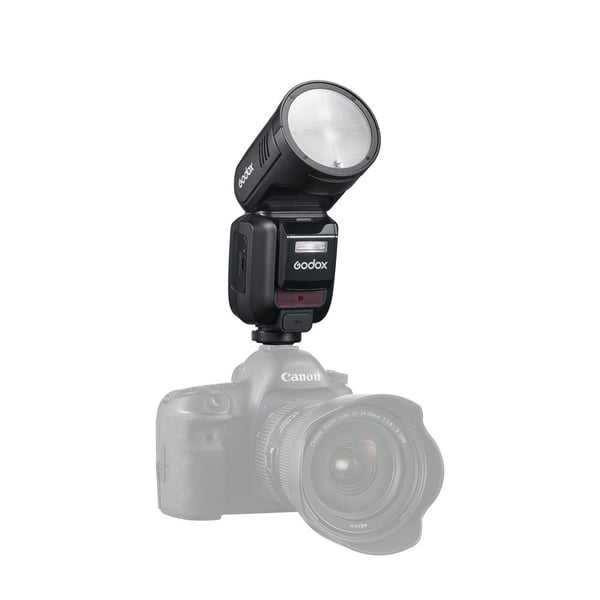 Godox Speedlite V100 blixt, Canon