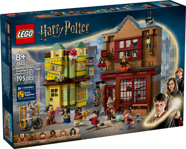LEGO Harry Potter 76452 Fantastiska kvidrutstillbehör och glassbar