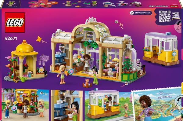 LEGO Friends 42671 - Växtcafé och blomsterbutik