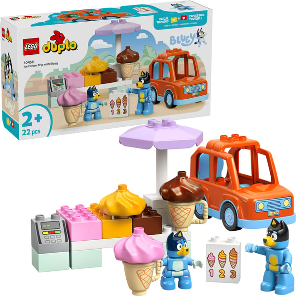 DUPLO Bluey 10458 Glassutflykt med Bluey