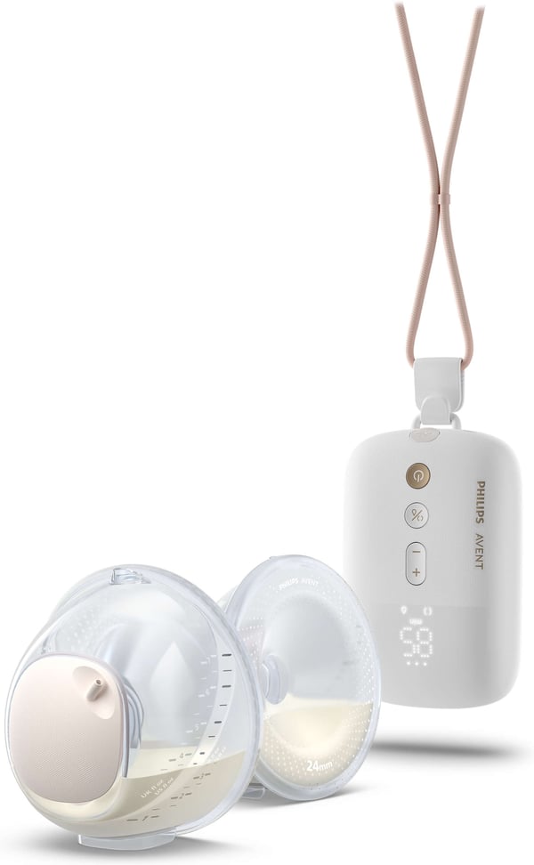 Philips Avent SCF532/11 Handsfree bröstpump med två uppsamlingskoppar