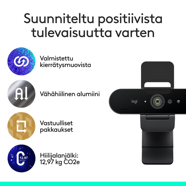 Logitech Brio 4K webbkamera
