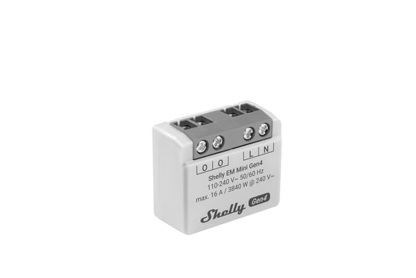 Shelly EM Mini Gen4 energimätare