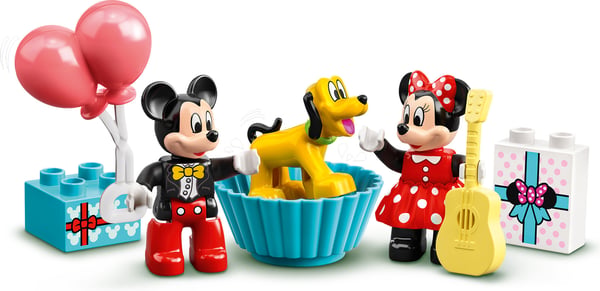 LEGO DUPLO ǀ Disney Musse och Mimmis födelsedagståg 10941 Byggleksak (22 delar)