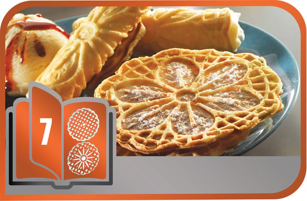 Tefal Snack Collection - pandeplader: 7 Tynde vafler