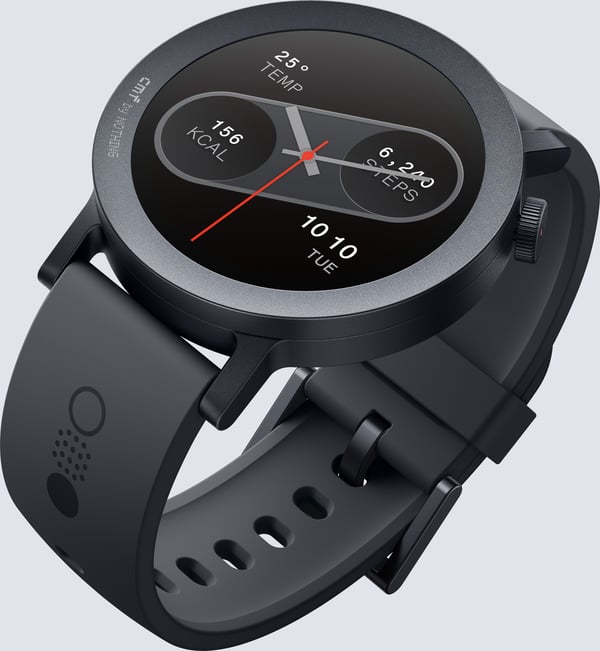 CMF by Nothing Watch Pro 2 -smartklocka, mörkgrå silikonarmband