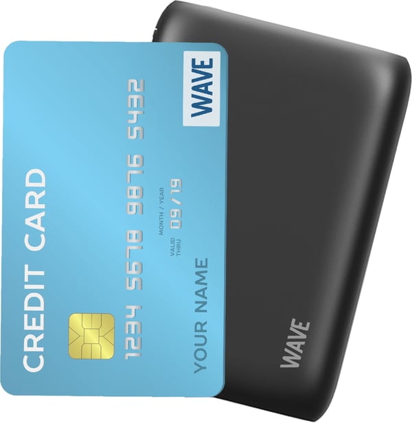 Wave Pocketpower - netadapter, 10 000 mAh, sort