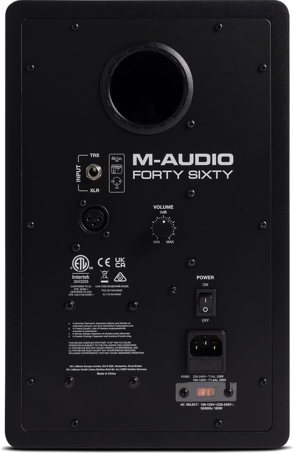 M-Audio Forty Sixty 2-vägs aktivmonitor, 1 st