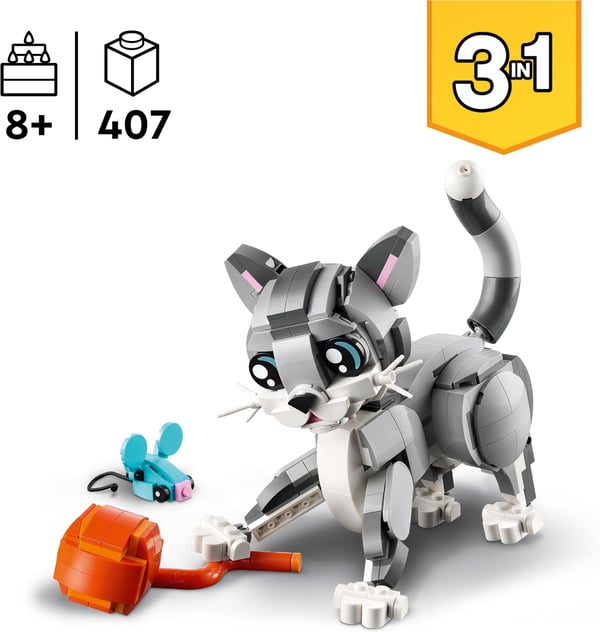 LEGO Creator 31163 – Lekfull katt
