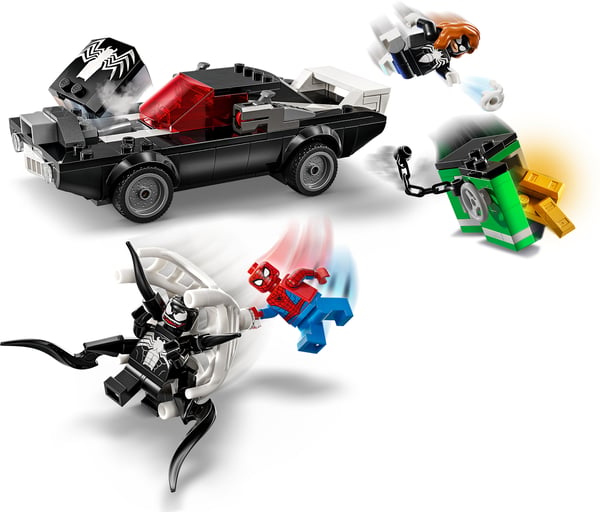 LEGO Super Heroes Marvel 76309 – Spider-Man mod Venom-muskelbil