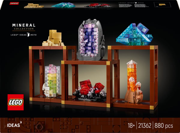LEGO Ideas 21362 Mineraluppsättning