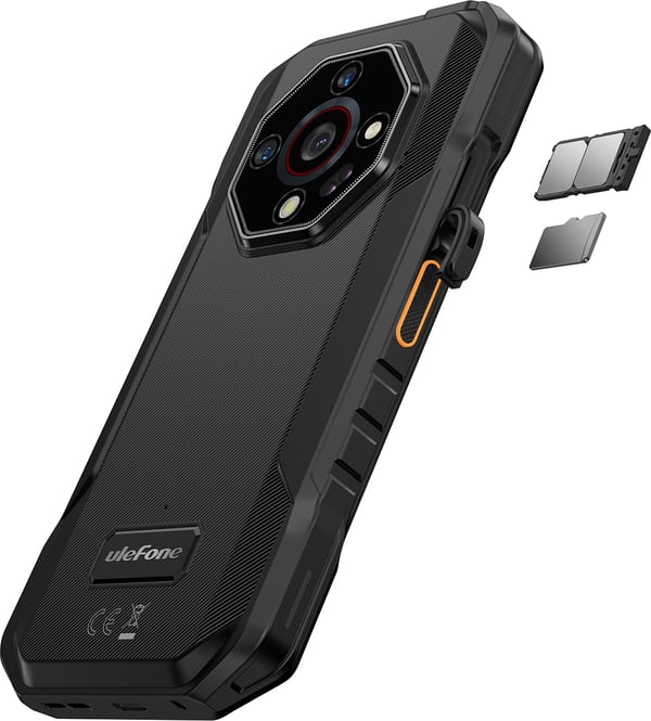 Ulefone Armor X32 Pro telefon, 256/8 GB, svart