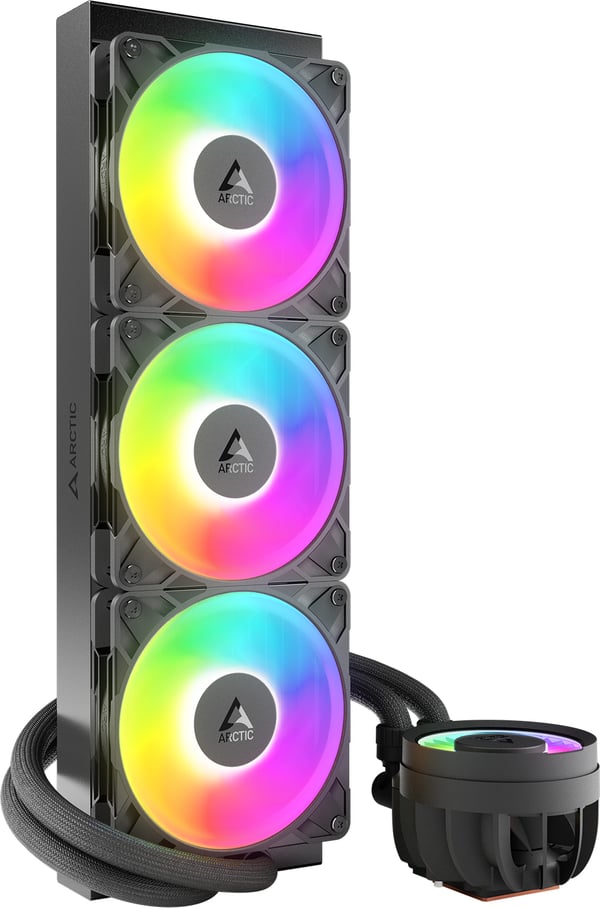 Arctic Liquid Freezer III Pro 360 A-RGB vätskekylningssystem, svart