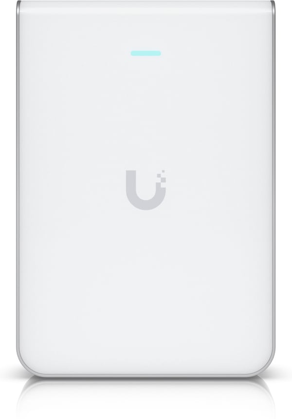 Ubiquiti U7 Pro Wall Wi-Fi 7 accesspunkt med PoE-stöd