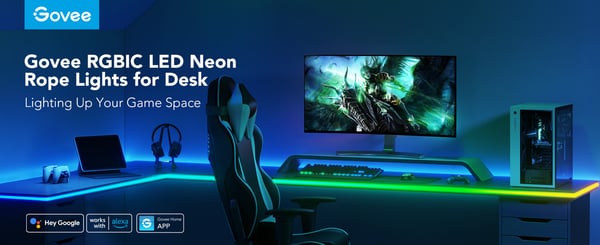 Govee Neon Gaming Table Light LED-ljusslinga