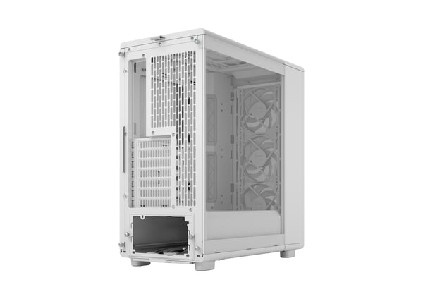 Fractal Design Epoch TG Clear ATX-chassi, vit