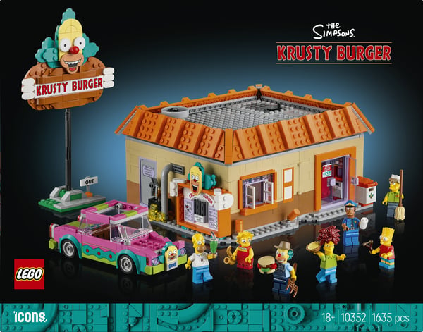 LEGO Ikoner 10352 - Simpsons™: Krusty Burger