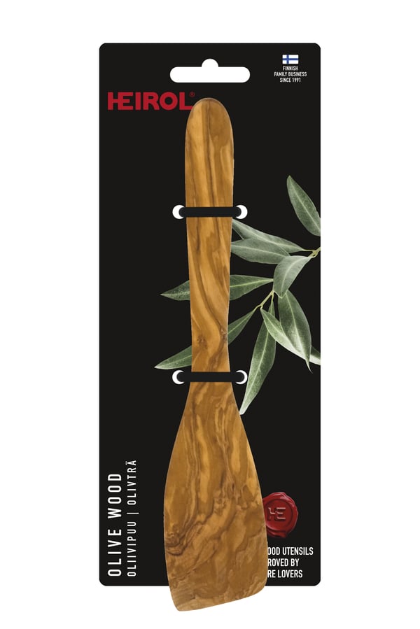 Heirol stekspade i olivträ, 32 cm