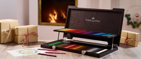 Faber-Castell Polychromos presentförpackning, 120 färger