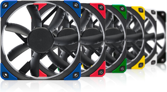 Noctua NF-S12A PWM chromax.blac.swap - kabinetventilator, 120 mm