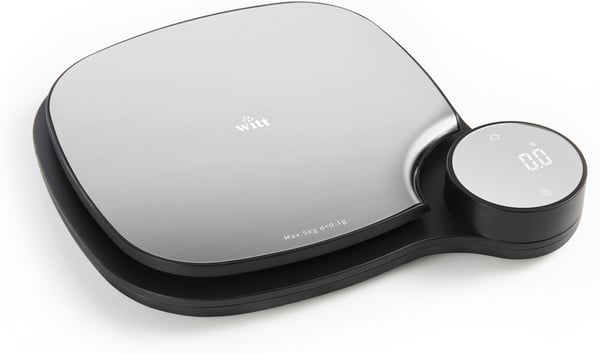 Witt Classic WCKS5BM -köksvåg, svart/stål