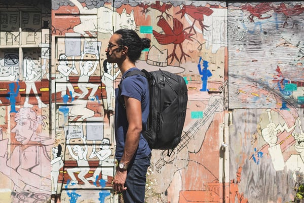 Peak Design Travel Backpack 45L -dagsryggsäck, svart