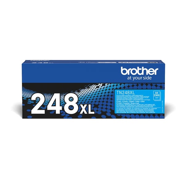Brother TN248XLC -lasertonerpatron, cyan