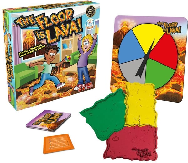 Golv är Lava - spel
