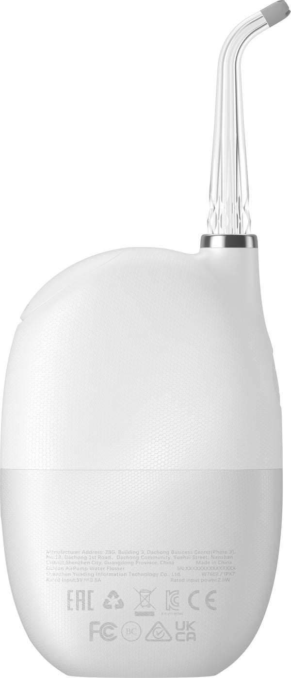 Oclean AirPump A10 - tandemellemrumsopvasker, hvid