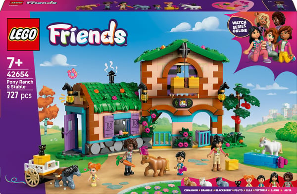 LEGO Friends 42654 - Bondgårdens ponnystall