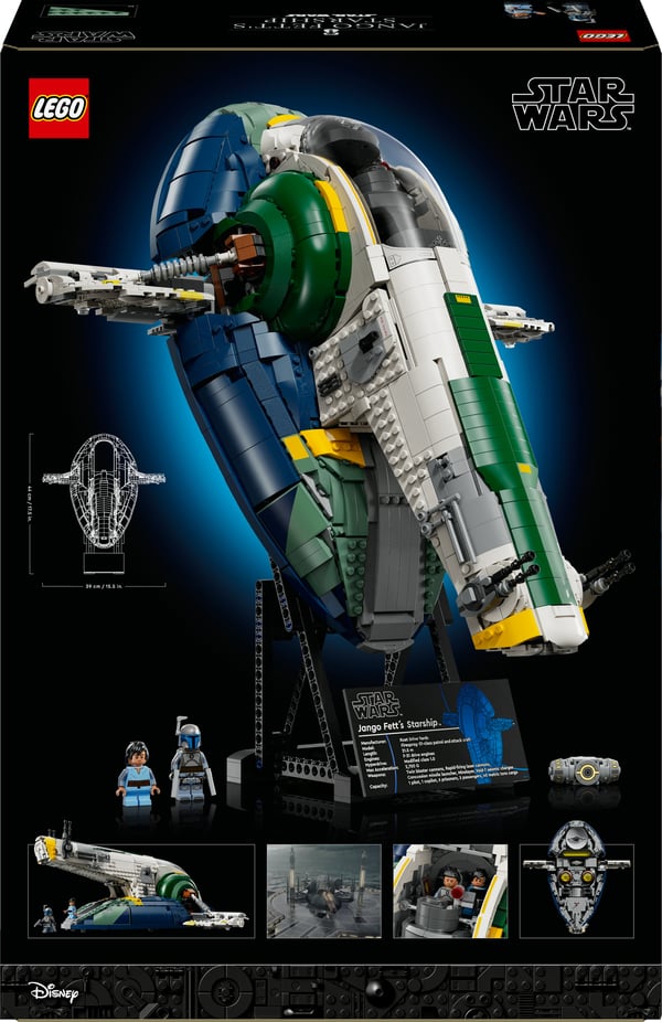 LEGO Star Wars 75409 Jango Fetts Flammande Class-stjärnskepp