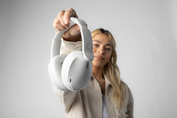 Skullcandy Hesh 540 ANC brusreducerande hörlurar, vit