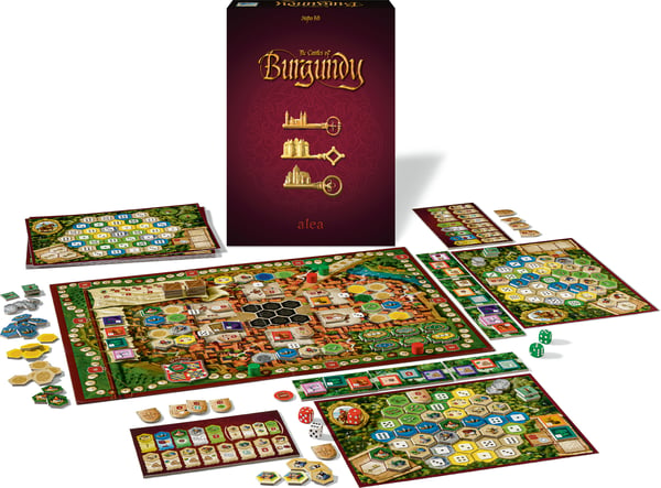Ravensburger Borgen i Burgund -brädspel, SWE