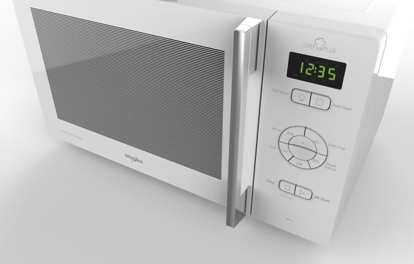 Whirlpool MCP 345 WH mikrobølgeovn, hvid