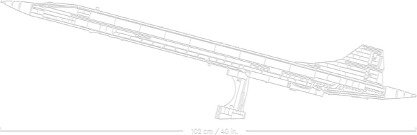 LEGO Icons Concorde 10318 Byggset (2 083 delar)