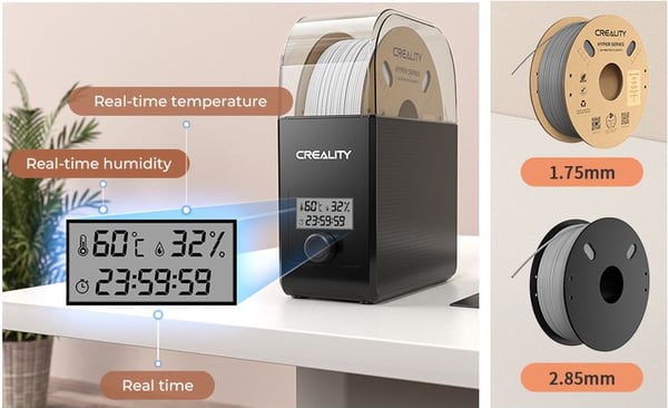 Creality Filament Dry Box 2.0 - filamenttorkare